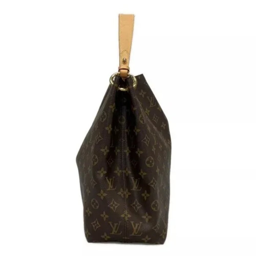 Authentic LOUIS VUITTON Graceful MM M43703 Monogram Canvas Monogram 1222-091224 - Picture 3 of 14